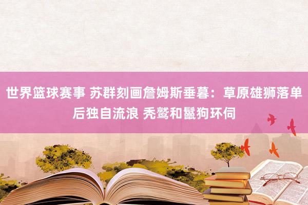 世界篮球赛事 苏群刻画詹姆斯垂暮：草原雄狮落单后独自流浪 秃鹫和鬣狗环伺