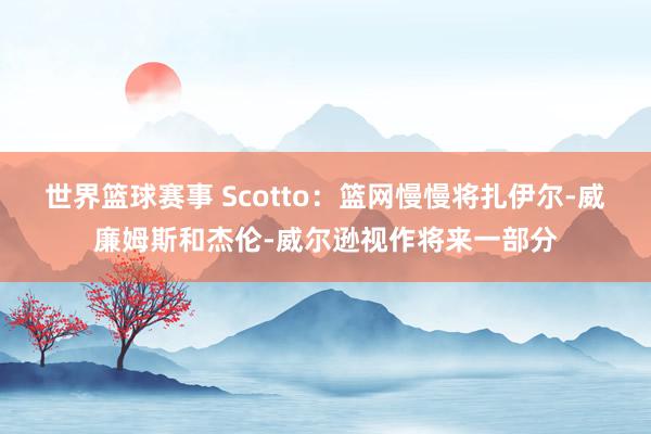 世界篮球赛事 Scotto：篮网慢慢将扎伊尔-威廉姆斯和杰伦-威尔逊视作将来一部分